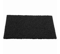 Klingspor NPA 500 Lot de 20 feuilles et bandes pour peinture, peinture, peinture, peinture, plastique, acier inoxydable, noir, degré de finesse moyen, 152 mm x 229 mm
