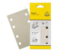 Klingspor Papier abrasif Klingspor PS 33 BK, 93 x 178 mm grain 180 forme de trou GL17 Quantité:5