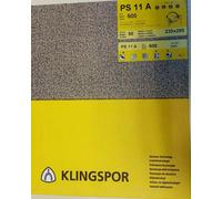 KLINGSPOR PS 11 A Feuilles sur support papier GRAIN 600