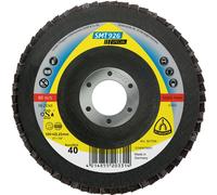 KLINGSPOR Roue à lamelles SMT 926 Special Ø 125 mm Granulométrie 40 6° bombé ( 8000352215 )