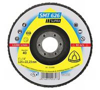 KLINGSPOR Schleifmopteller SMT 626 115 x 22,23 mm, 10 pièces, grain épais 321686, 36