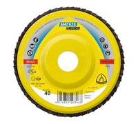 KLINGSPOR Schleifmopteller SMT 925/1000 125 x 22,23 mm - 10 pièces-grain 40, 321719 bombée