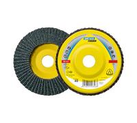 KLINGSPOR Schleifmopteller SMT 925/1000 125 x 22,23 mm, 10 pièces, grain 80, 321678 droite