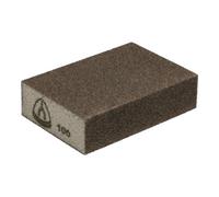 Klingspor Cale à poncer SK 500, 100 x 70 x 25 mm, 100 pièces, Grain 120, 225166