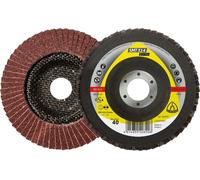 Klingspor SMT 314 Plateau de ponçage, 125 x 22,23 mm Grain 80 bombé 10 pces