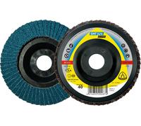 Klingspor SMT 325 Plateau de ponçage, 125 x 22,23 mm Grain 80 droit 10 pces