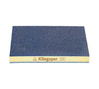 Klingspor 351574 SW 501 TR Lot de 100 éponges abrasives 180 grains 123 x 96 x 12,5 mm