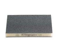 Klingspor SW 502 Eponges abrasives carbure de silicium-SIC Klingspor 96 x 123 x 12,5 mm Grain 120 Quantité:100