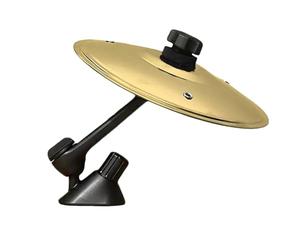 KLINNA Baignoire de crash - drôle mini tambour accessoire pour grille de ventilation | Car Cymbals Air Vent Clip, fantastique gadget pour voitures et pilotes (or)