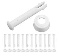 KLINNA Lot de 12 goupilles de connexion avec joints, 6 cm, goupilles de rechange pour piscine Intex & Bestway, broches et joints pour piscines à cadre en métal rond