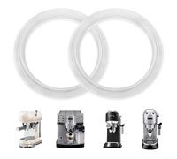 KLINNA Lot de 2 joints en silicone de rechange pour porte-filtre Delonghi, joints EC680 EC685 EC820 EC850 EC860 EC695, ID Ø 47 mm