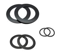 KLINNA Lot de 3 joints d'étanchéité pour piscine Intex 38 mm - Joint en caoutchouc et rondelles rondes - Pièce de rechange pour pompe de piscine et filtre à sable - Pour pièces 10747, 25006, 25010