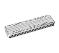 Kliplinc 1 boîtier externe M.2 NVMe Solid State Drive - Boîtier externe en alliage d'aluminium argenté USB 3.2 Gen2 - Pour SSD 2242/2260/2280