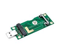 Kliplinc 1 mini adaptateur PCI E vers USB avec emplacement pour carte SIM 8 broches Plug and Play pour module WWAN/LTE pour le minage Litecoin BTC