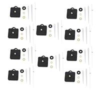 Kliplinc 10 pièces de rechange pour mécanisme d'horloge à quartz + aiguilles blanches