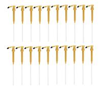 Kliplinc Lot de 20 Pompes à café pour Bouteilles de café, compatibles avec Les distributeurs de café de 750 ML, idéales pour, Argent, durables, faciles à Utiliser