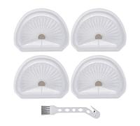 Kliplinc Lot de 4 post-filtres Hepa de rechange pour aspirateur à main VLPF10 HLVA320J00