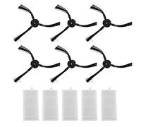 Kliplinc Lot de 6 côtés + 5 filtres pour aspirateur Lidl Argent 3000 A1