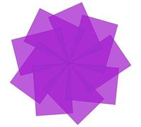 Kliplinc Lot de 9 filtres en Gel, Correction des Couleurs, Superpositions colorées, éclairage de Film, Filtre Gel pour Film, vidéo, Photo, Violet