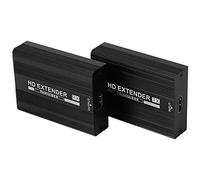 Kliplinc Rallonge réseau HD 200 m 1080p - Émetteur compatible - Prise en charge Nger - Alimentation PoE - Prise européenne