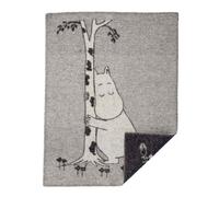 Klippan Yllefabrik Couverture enfant Moomin Tree Hug gris