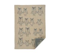 Klippan Yllefabrik Couverture pour enfant Hand in Hand 65x90 cm Greige