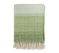 Klippan Yllefabrik Plaid de laine Havanna Green multi