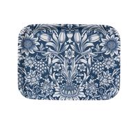 Klippan Yllefabrik Plateau Sunflower 20x27 cm Dark denim