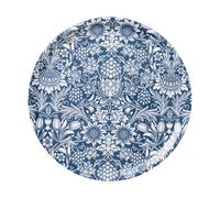 Klippan Yllefabrik Plateau Sunflower Ø38 cm Dark denim