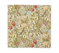 Klippan Yllefabrik Serviette Golden Lily 33x33 cm. lot de 20 Multi