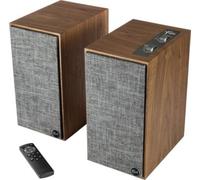 Klipsch Enceinte résidentielle The Fives – Sans fil Hi‑Fi amplifiée – Noyer