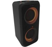 Klipsch Enceinte sans fil Bluetooth lumiere multicolore autonomie 8 h - Noir - Metal noir