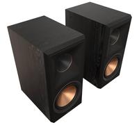 Klipsch Reference Premiere RP600M II Paire d'enceintes d'étagère avec corne Tractrix hybride de 165 cm plus grand 90° x 90° hybride woofers en céramique pour un son de cinéma maison dynamique en ébène