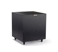 Klipsch Reference R-8SW Caisson de basses Surround, puissance de crête de 150 W (vinyle noir brossé, 20,3 cm)