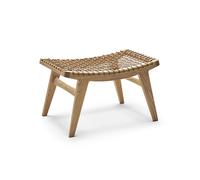 Klismos Tabouret avec patins en feutre Knoll International - ACSB1FO1 + ACHB1B