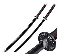 kljhld Épée Cosplay en Bambou Anime épée, épée Katana Demon Slayer Kamado Tanjirou Katana épée 103 cm/40 Pouces