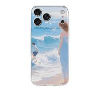 KLJHNVBM Compatible avec iPhone 17, coque de téléphone transparente en TPU souple résistant aux chocs, anti-jaunissement et résistant aux rayures, coque ange gardien pour iPhone 17 Pro Max pour homme