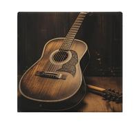 KLJHNVBM Old West Coussin de siège de guitare doux en mousse à mémoire de forme, amovible et lavable, pour bureau, cuisine, voiture, salle à manger, 38,1 x 35,8 cm