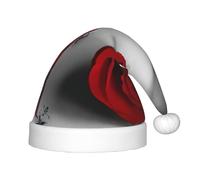 KLJnmbb Chapeau d'elfe de Noël pour enfants et adultes Motif rose rouge