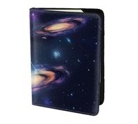 KLJnmbb Galaxy in The Universe Portefeuille de voyage compact et élégant pour homme et femme 14 cm