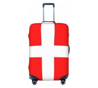 KLJnmbb Housse de protection élastique universelle avec motif drapeau danois du Danemark, Noir , L, Bagage à main