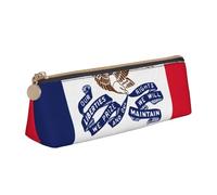KLJnmbb Iowa State Flag Trousse à crayons élégante grande capacité avec fermeture éclair pour outils d'écriture