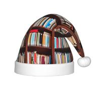 KLJnmbb Livres Imprimés Enfants Adultes Chapeau Elfe de Noël Vacances Fête Saisonnière Couvre-chef Hiver Noël Nouvel An