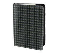 KLJnmbb Magnifique porte-documents de voyage avec impression photo de paon de 14 cm - Compact et élégant - Pour homme et femme