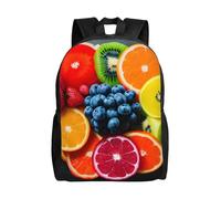 KLJnmbb Sac à dos léger et imperméable pour voyage, randonnée, camping, imprimé arc-en-ciel