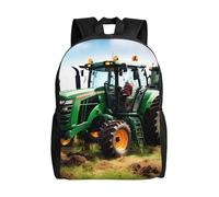 KLJnmbb Sac à dos léger et imperméable pour voyage, randonnée, camping, imprimé tracteur agricole