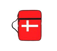 KLJnmbb Sac de rangement étanche avec drapeau danois du Danemark - Organiseur religieux pour voyage à l'église