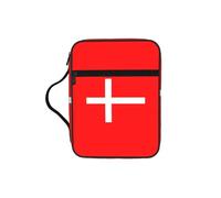 KLJnmbb Sac de rangement étanche avec drapeau danois du Danemark - Organiseur religieux pour voyage à l'église