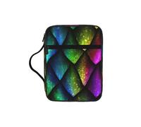KLJnmbb Sac de rangement étanche avec imprimé écailles de dragon pour l'église et les voyages
