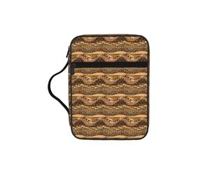 KLJnmbb Sac de rangement étanche style africain imprimé patchwork bible organisateur religieux support pour église voyage